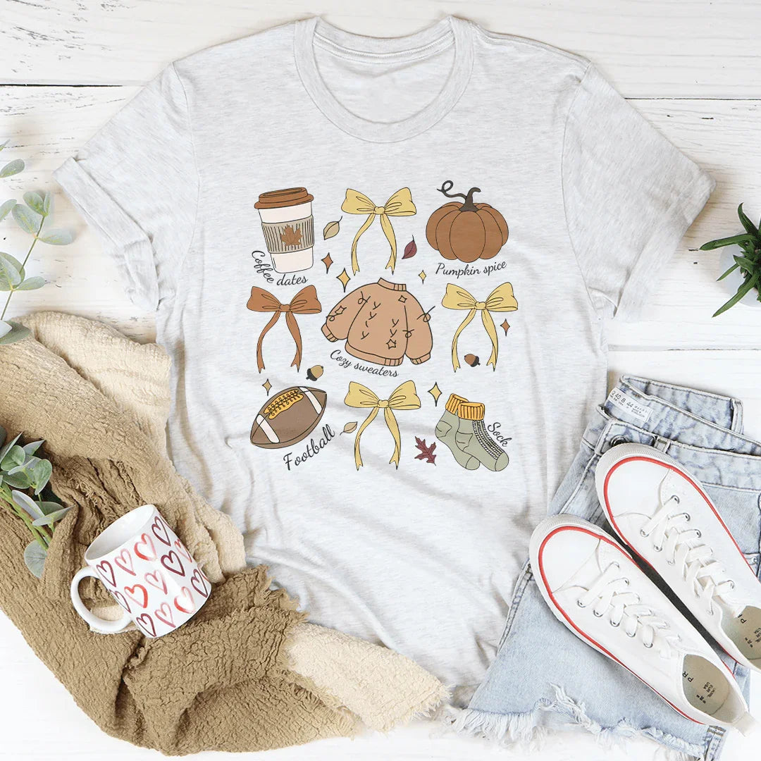 Fall Coquette Tee