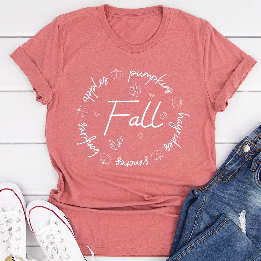 Cozy Autumn Graphic Shirt – \"Fall Favorites\"