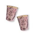 Fall Floral Leaf Floral Party Cup (8pcs)