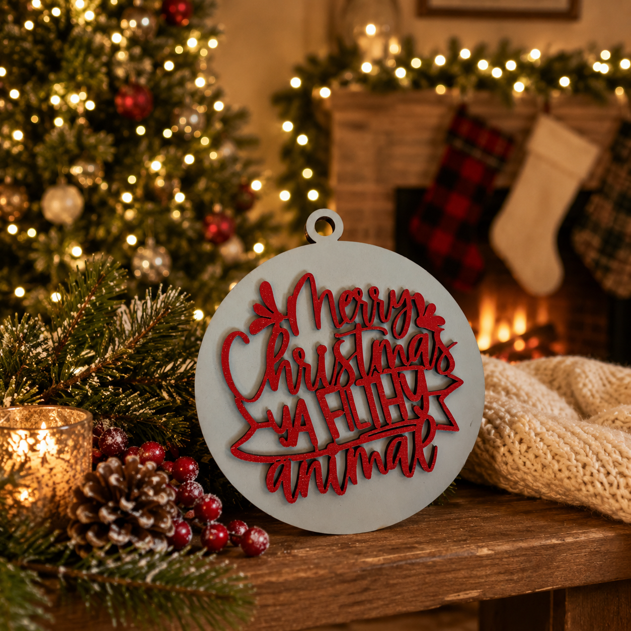 Filthy Animal Holiday Tee