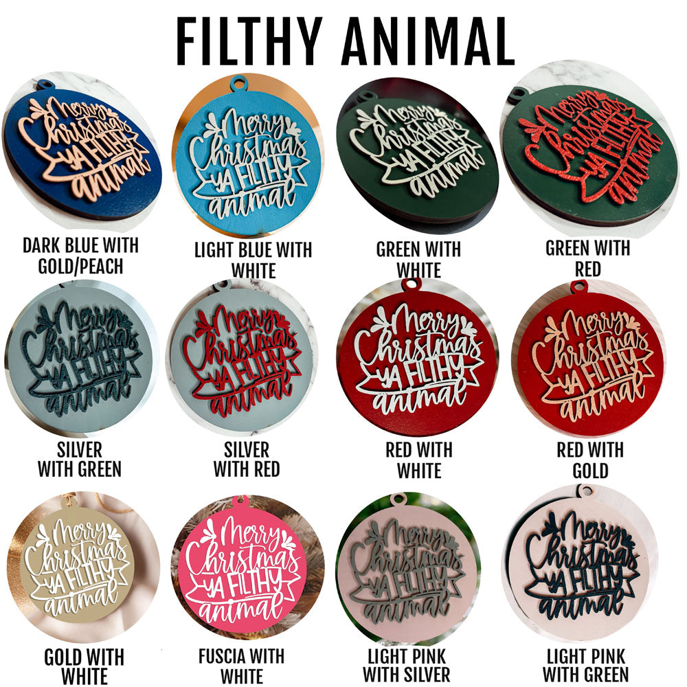 Filthy Animal Holiday Tee
