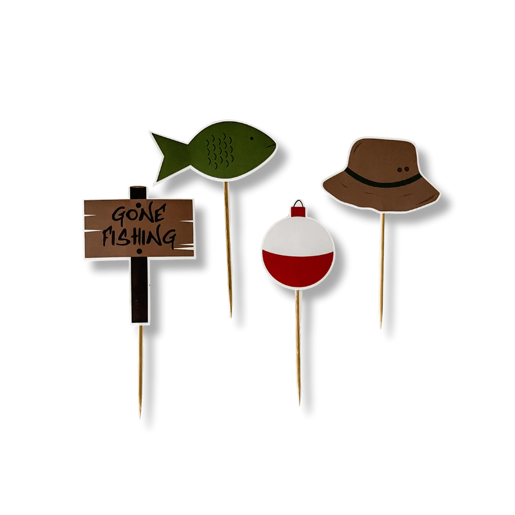 Fishing Cupcake Toppers