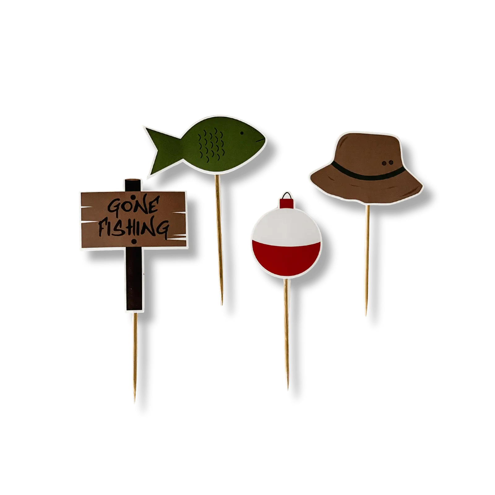 Fishing Cupcake Toppers