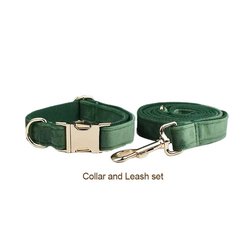 Forest Green Velvet Set