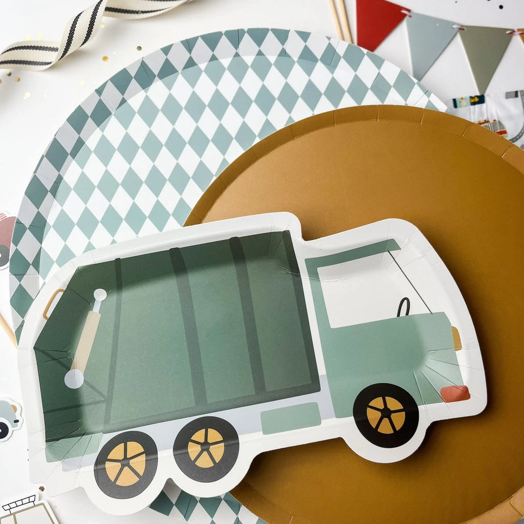 Garbage Truck Plate (12pcs)