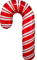 Giant Candy Cane Mylar Balloon 37 Inches