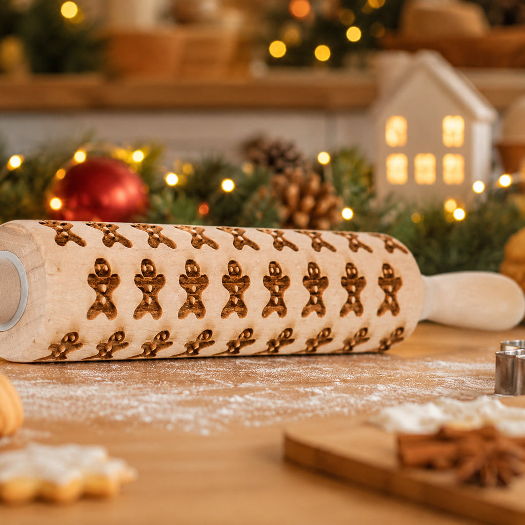 Christmas Rolling Pin Set | 10 Styles