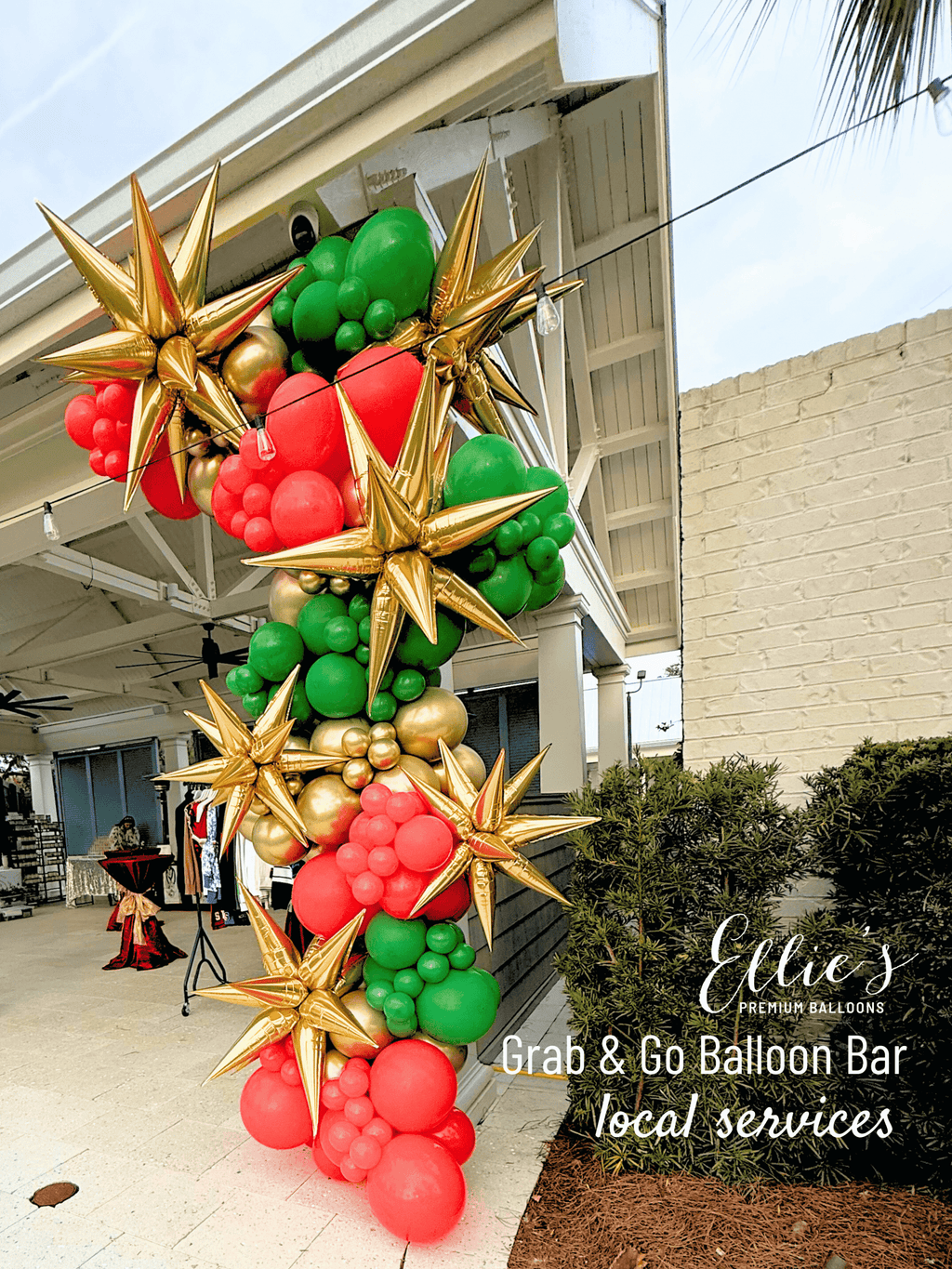 Gold Starburst Cluster Balloon – 40" Foil | Ellie’s Party Supply