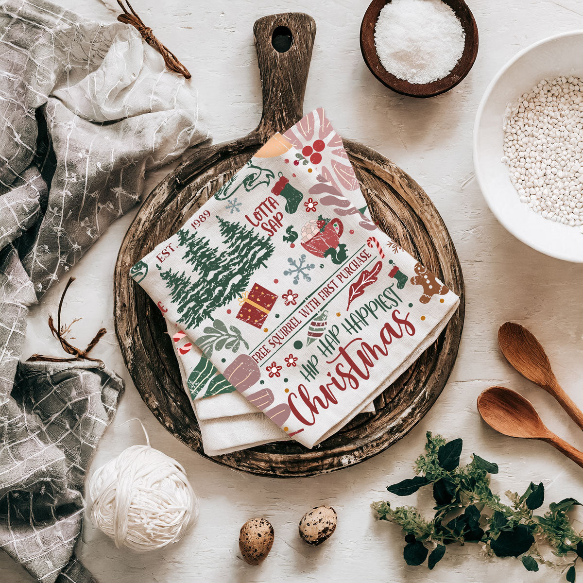 Boho Griswold Kitchen Towel