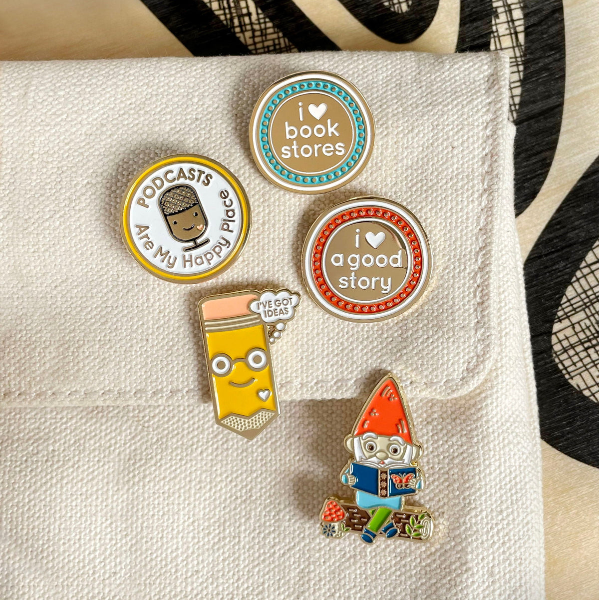 Idea Pencil Enamel Pin