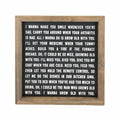 Grow Old With You <br>Framed Saying