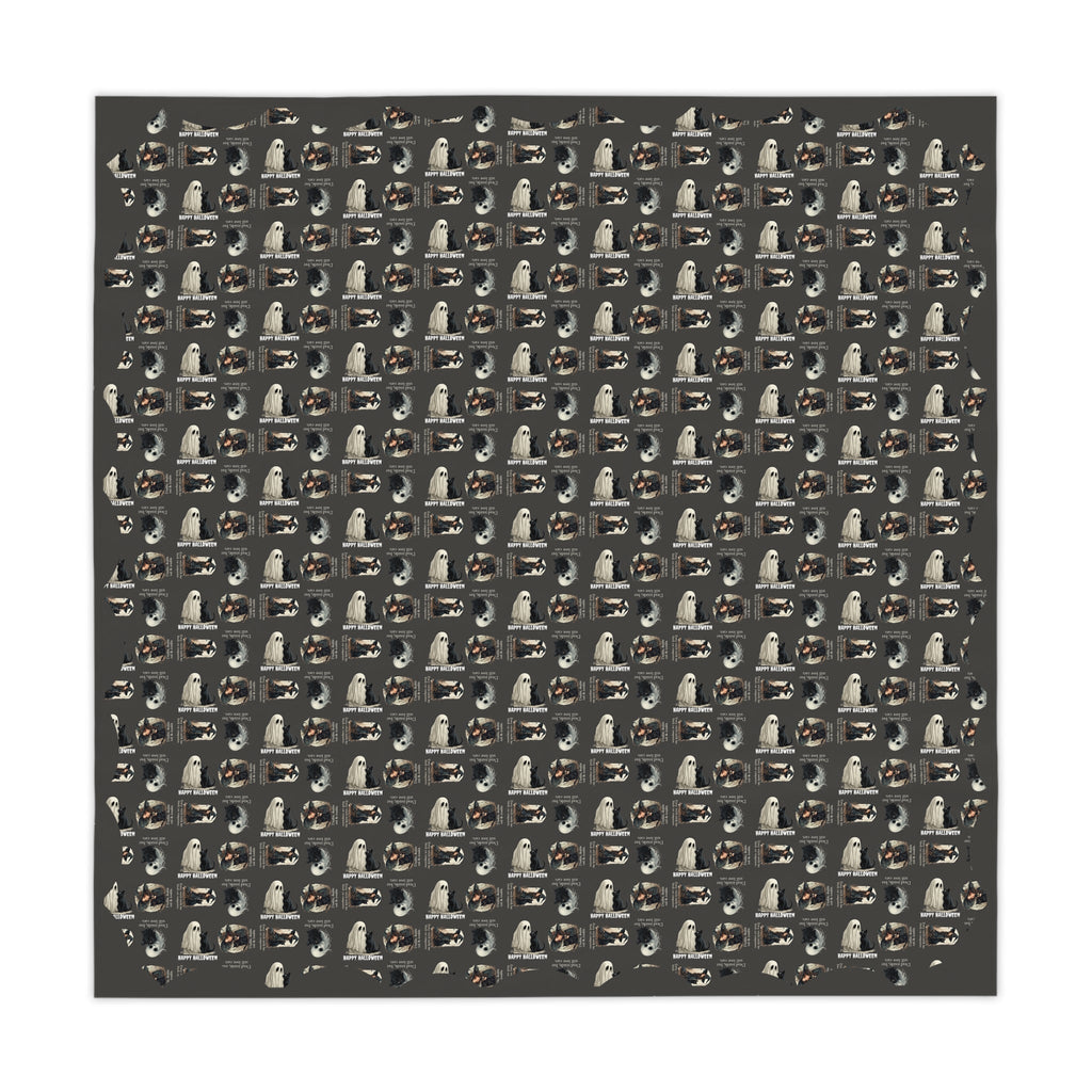 Halloween Cat Pattern Tablecloth, Holiday Entertaining Style