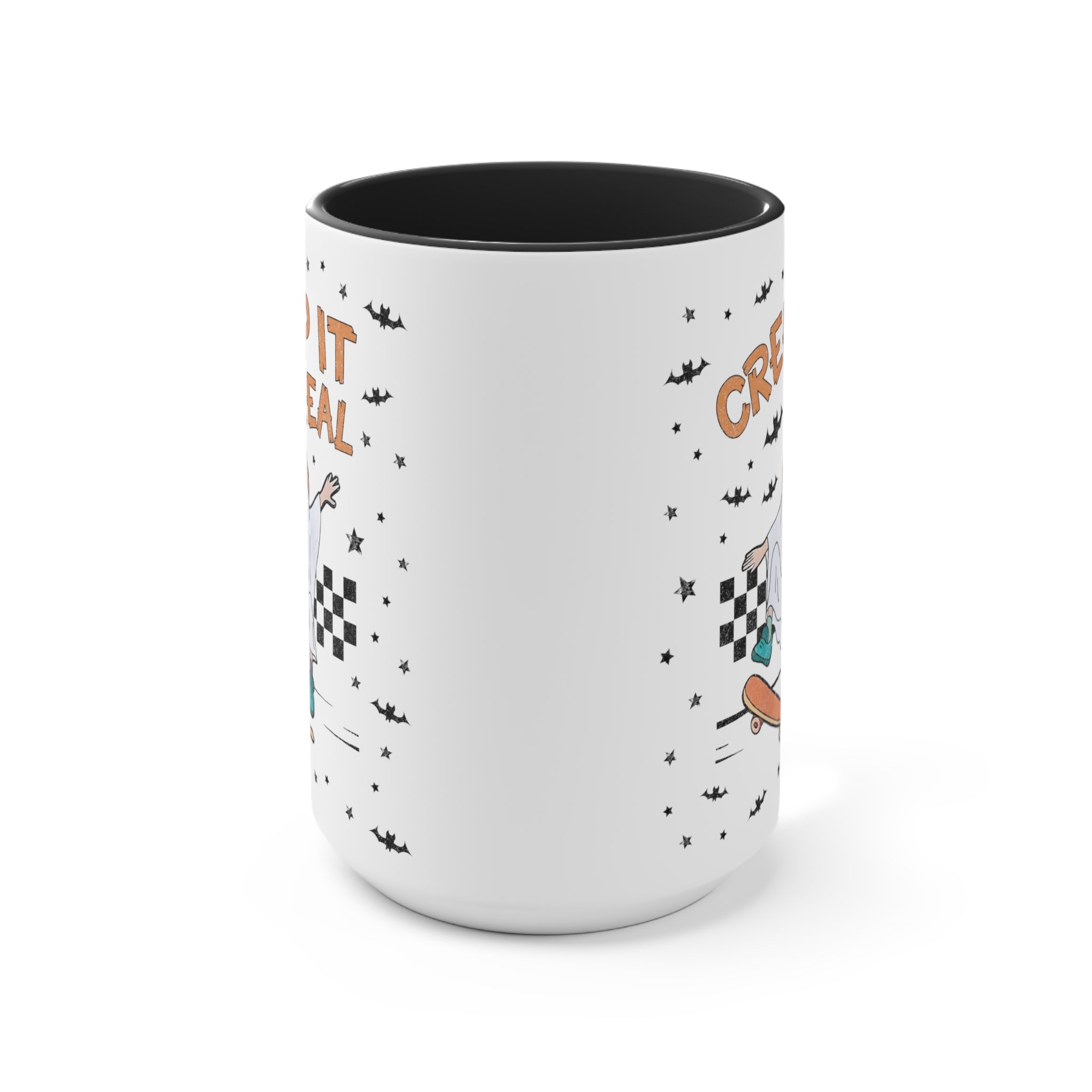Halloween Coffee Mug: Creep it Real | Distressed Retro Aesthetic Gift for Spooky Season