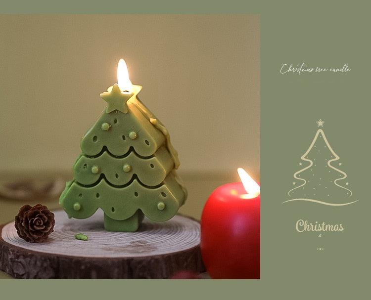 Handmade Creative Christmas Tree Scented Candles