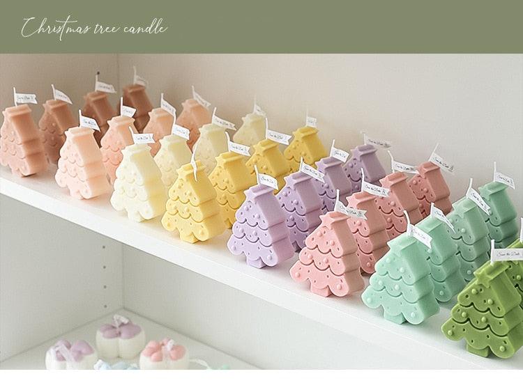 Handmade Creative Christmas Tree Scented Candles