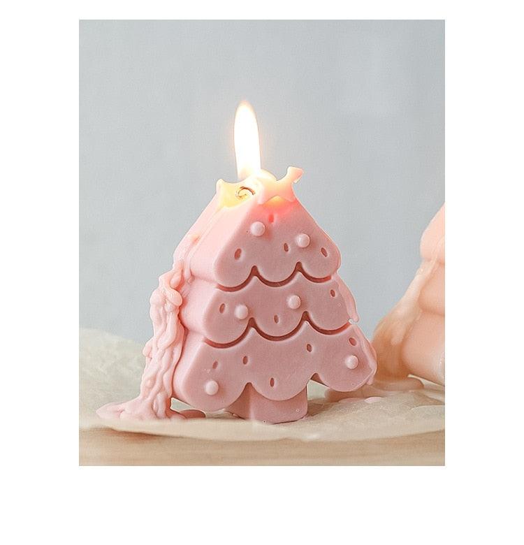 Handmade Creative Christmas Tree Scented Candles