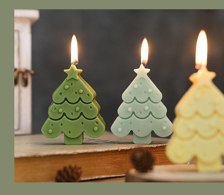 Handmade Creative Christmas Tree Scented Candles