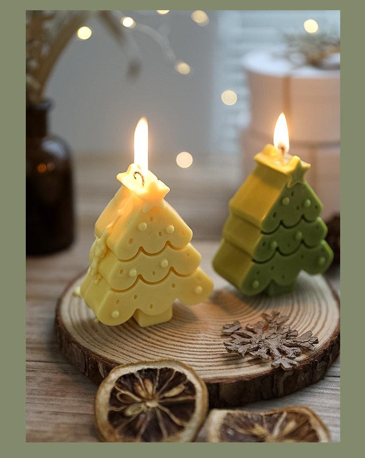 Handmade Creative Christmas Tree Scented Candles