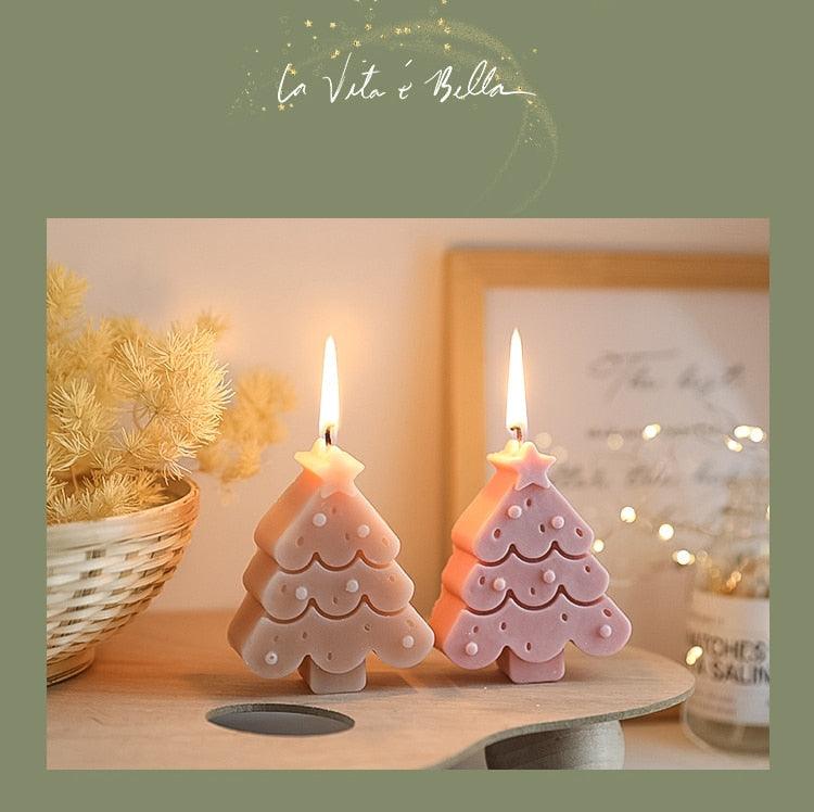 Handmade Creative Christmas Tree Scented Candles