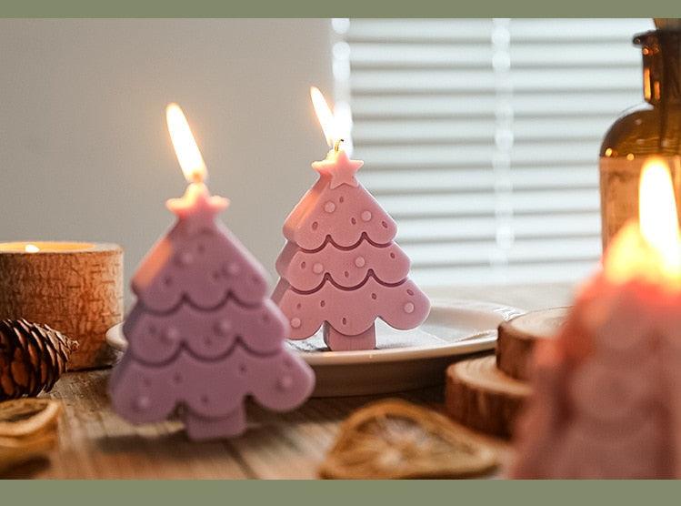Handmade Creative Christmas Tree Scented Candles