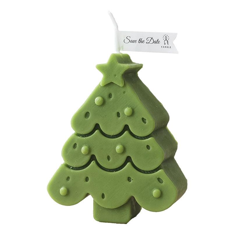 Handmade Creative Christmas Tree Scented Candles