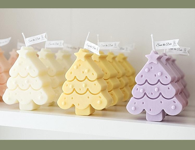 Handmade Creative Christmas Tree Scented Candles