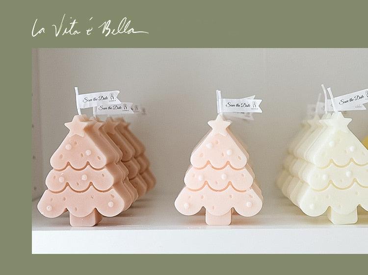 Handmade Creative Christmas Tree Scented Candles