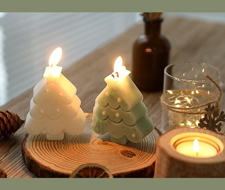 Handmade Creative Christmas Tree Scented Candles