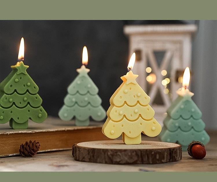 Handmade Creative Christmas Tree Scented Candles