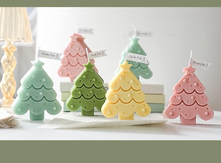 Handmade Creative Christmas Tree Scented Candles