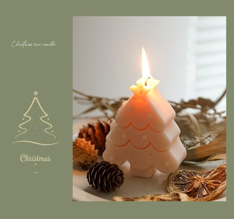 Handmade Creative Christmas Tree Scented Candles