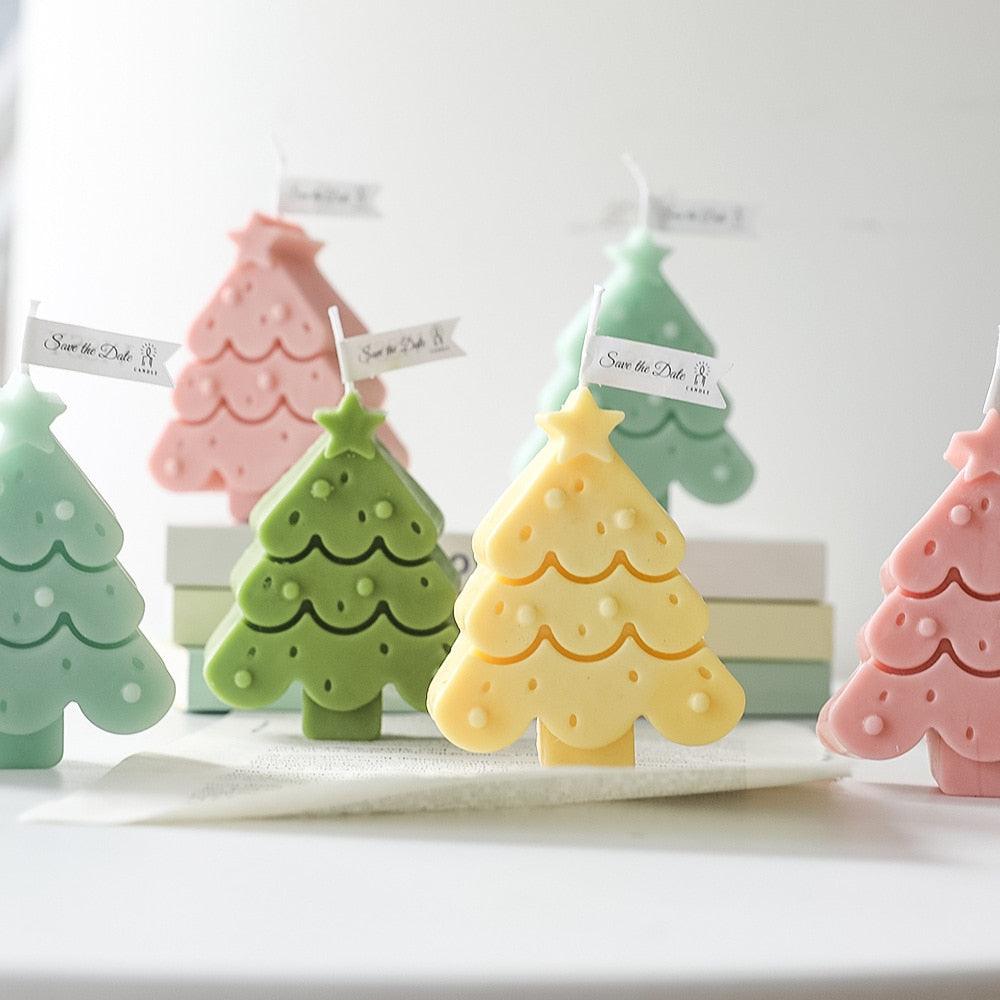 Handmade Creative Christmas Tree Scented Candles