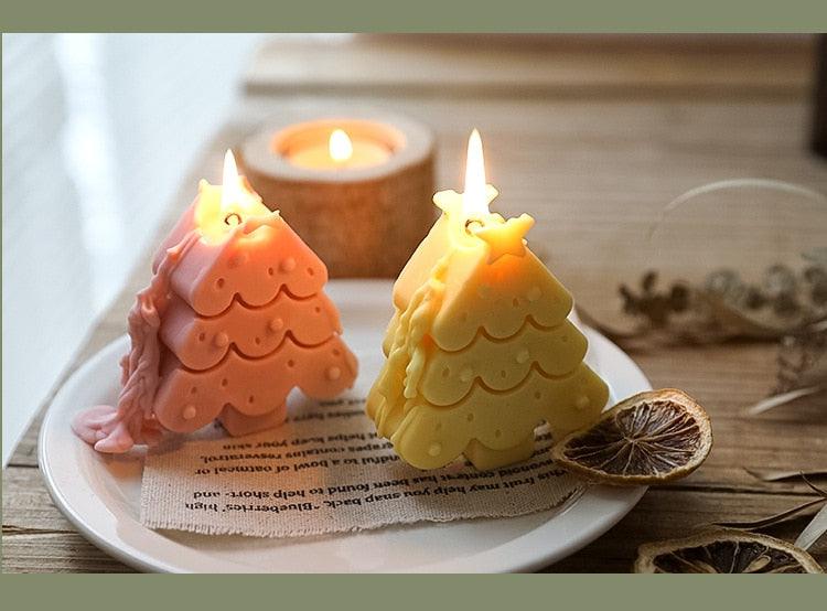 Handmade Creative Christmas Tree Scented Candles