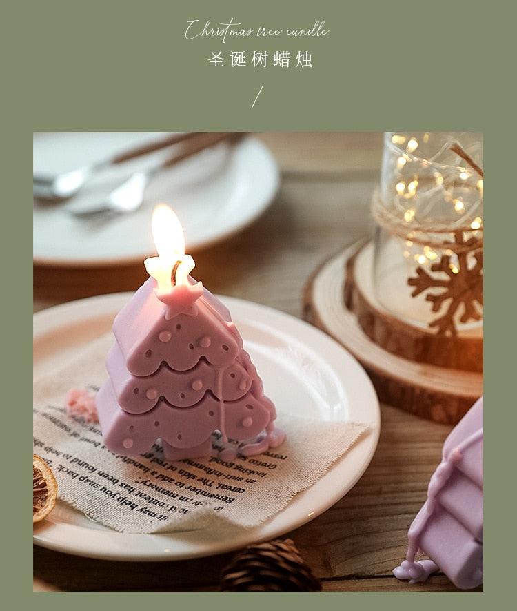 Handmade Creative Christmas Tree Scented Candles