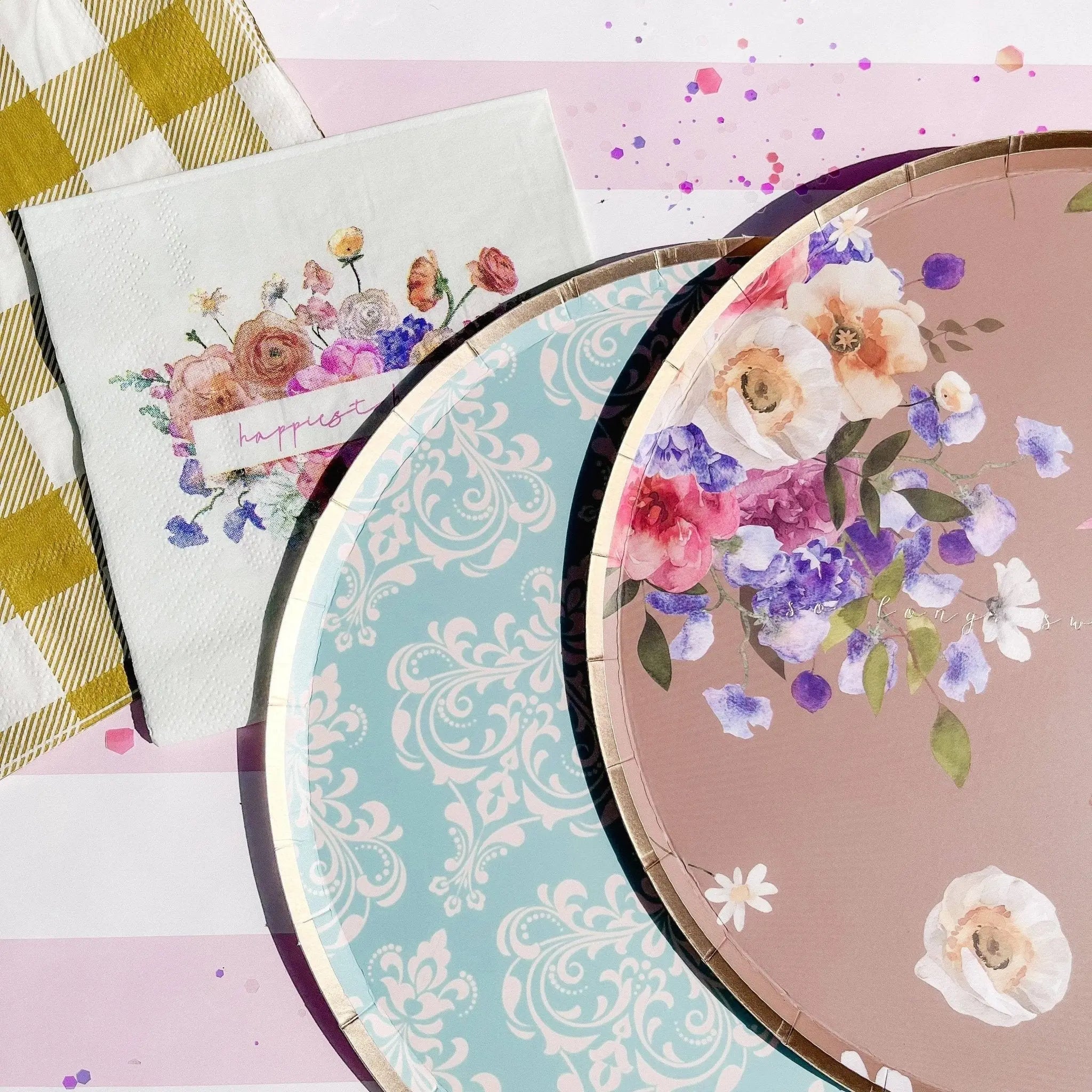 Happy Hour Small Cocktail Disposable Paper Napkins (16pcs)