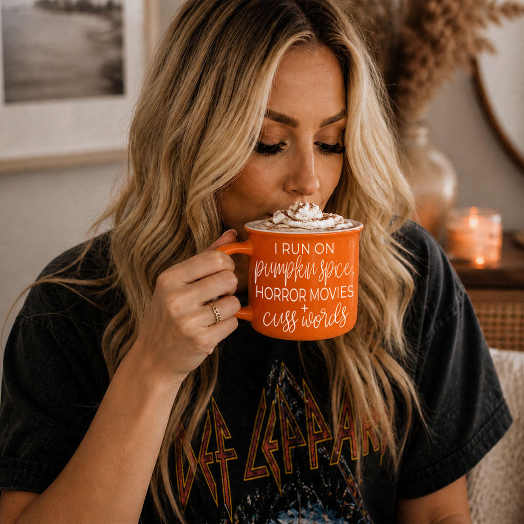 Pumpkin + Horror Mug