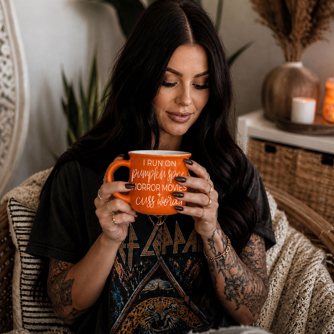 Pumpkin + Horror Mug