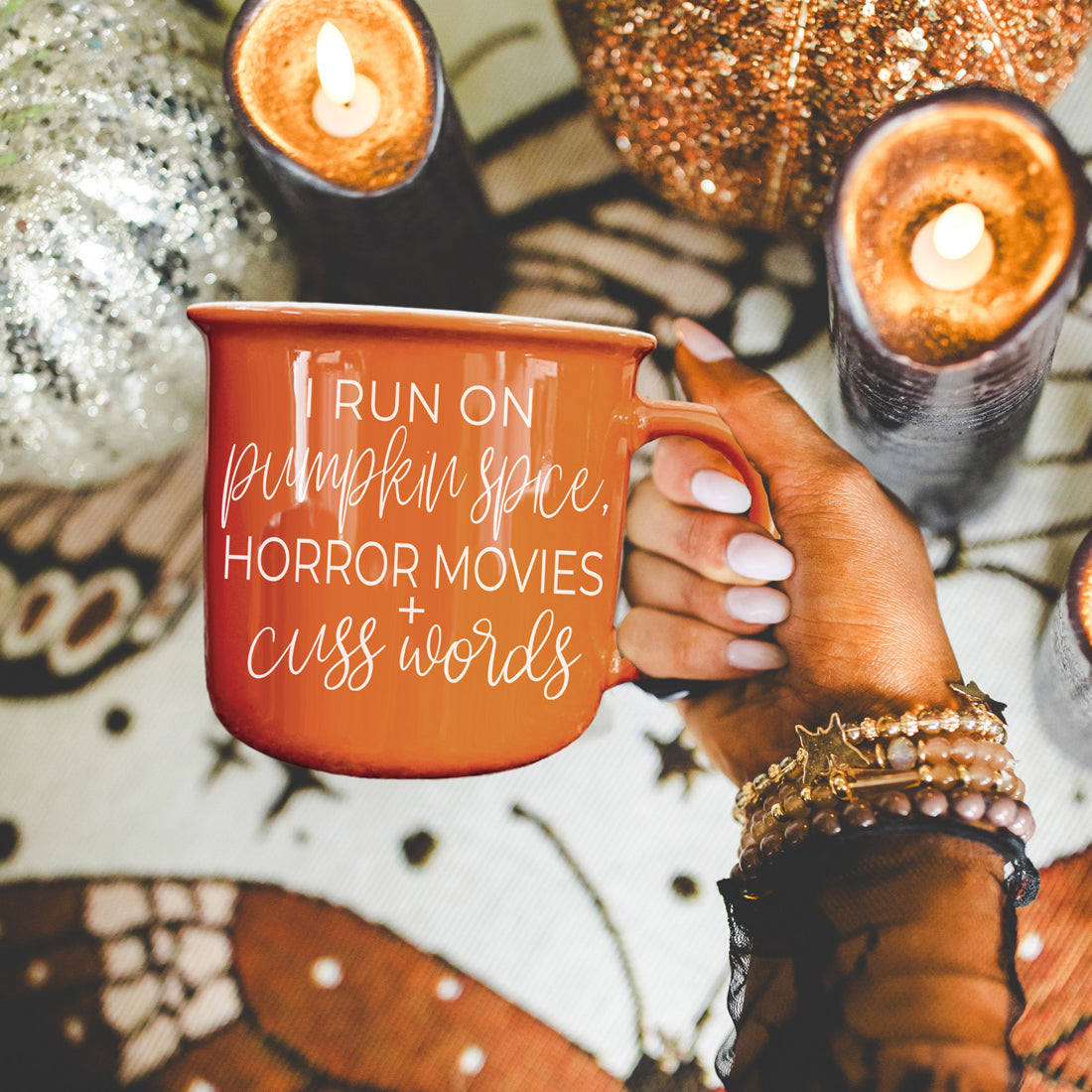 Pumpkin + Horror Mug