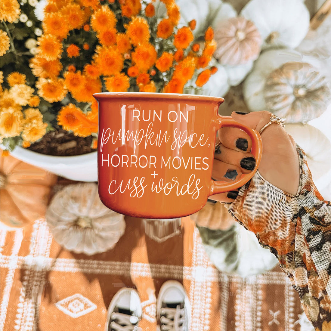 Pumpkin + Horror Mug