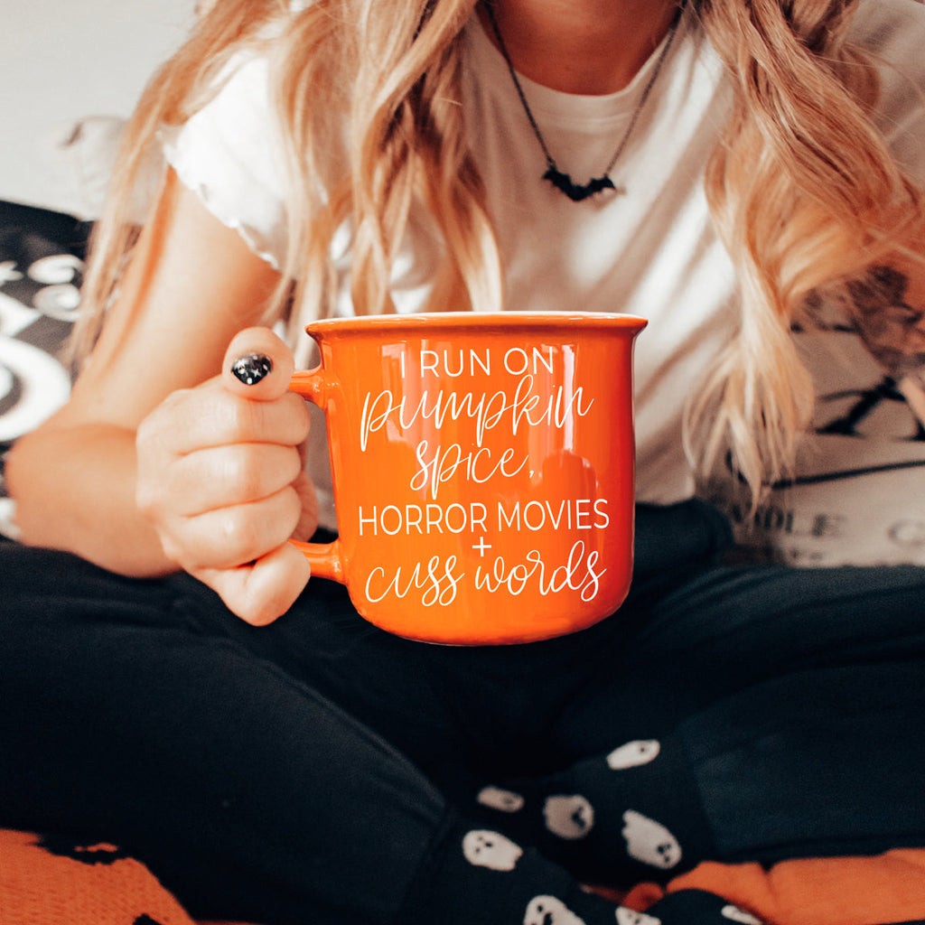 Pumpkin + Horror Mug