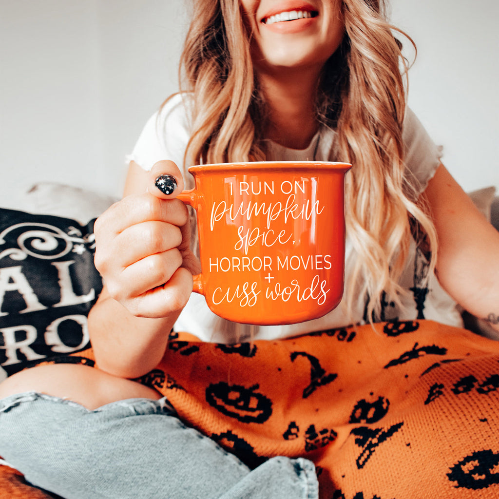 Pumpkin + Horror Mug
