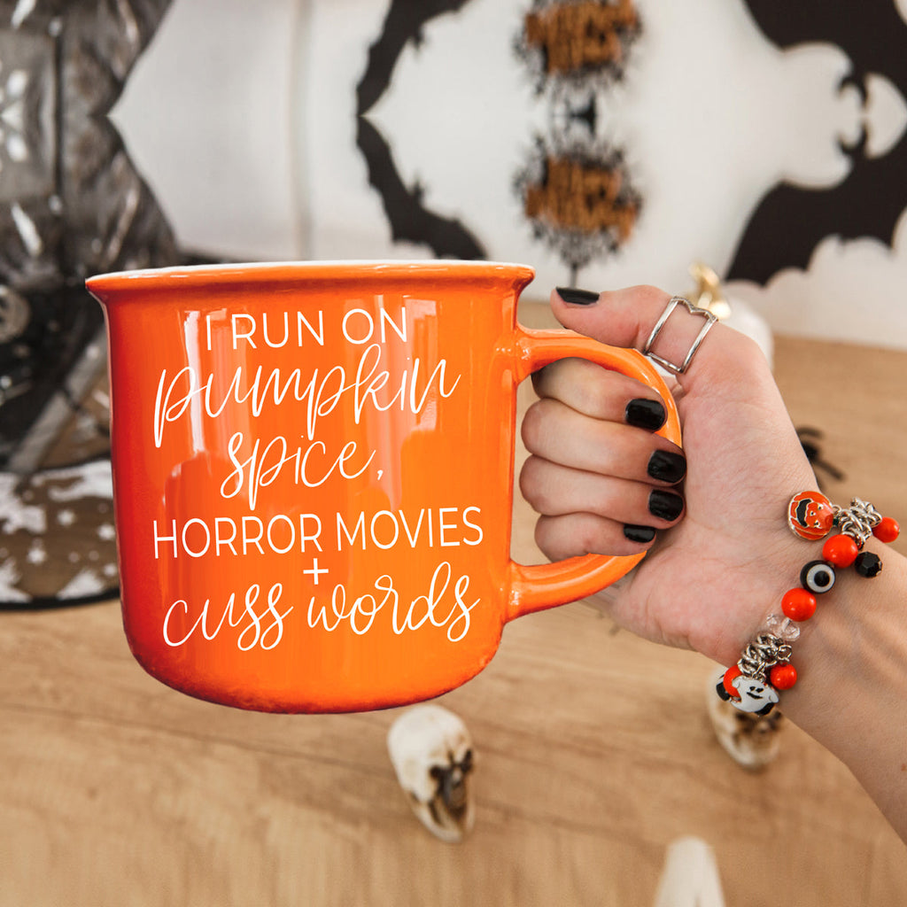 Pumpkin + Horror Mug