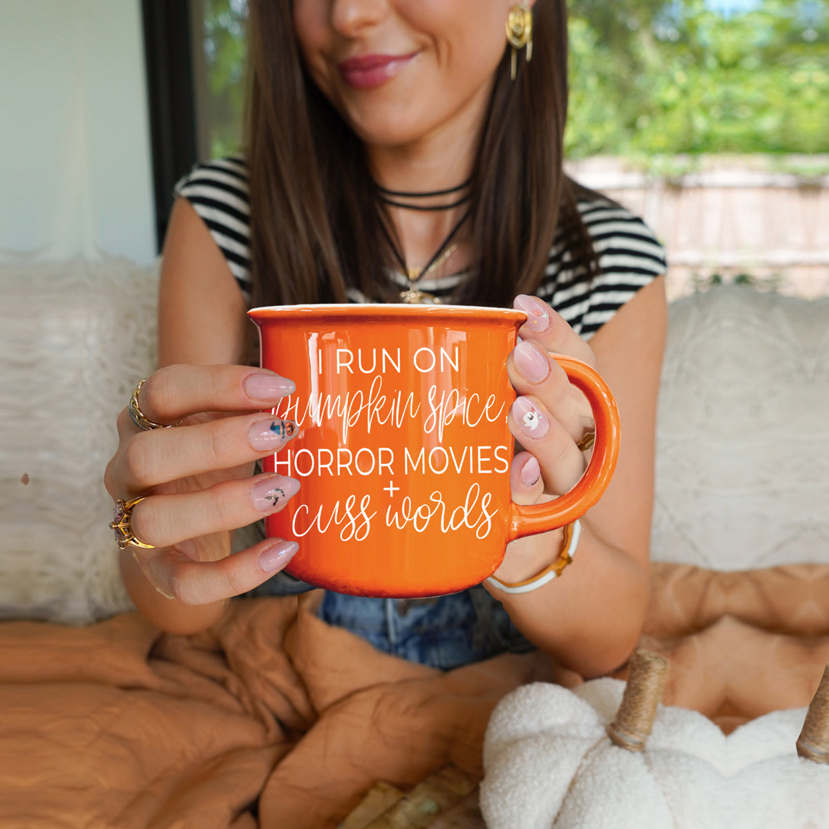 Pumpkin + Horror Mug