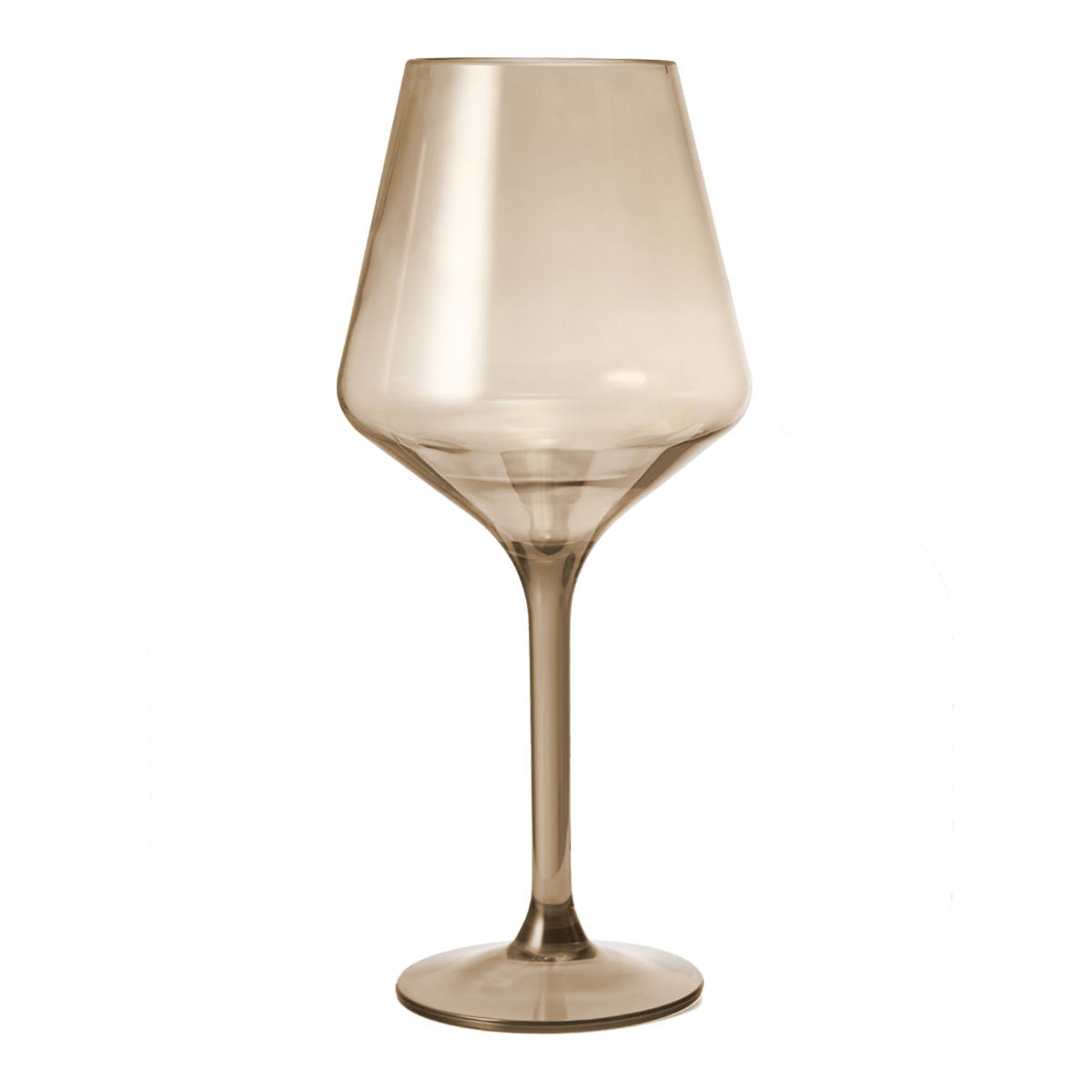 Saint Tropez Acrylic Stemmed Wine Glassware, Set of 2