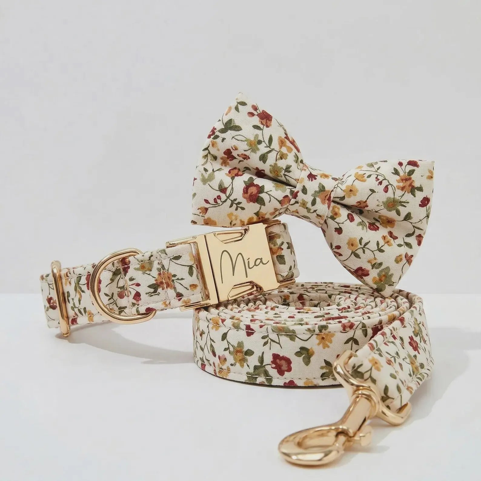 Soft Ivory Blossom Floral Set