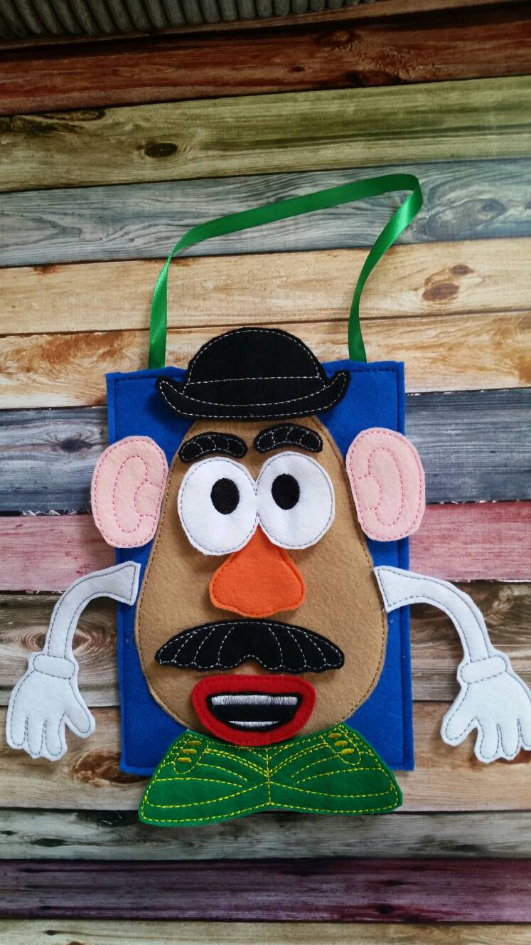 Build Your Own Spud Quiet Activity Bag -  Quiet Book Page - Fun Activity Bag - learning - toddler busy bag - gift for toddler - classroom