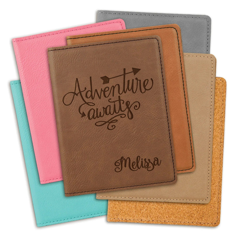 Personalized Passport Holders - Custom Engraved Passport Cover | Stylish Travel Accessory Gifts