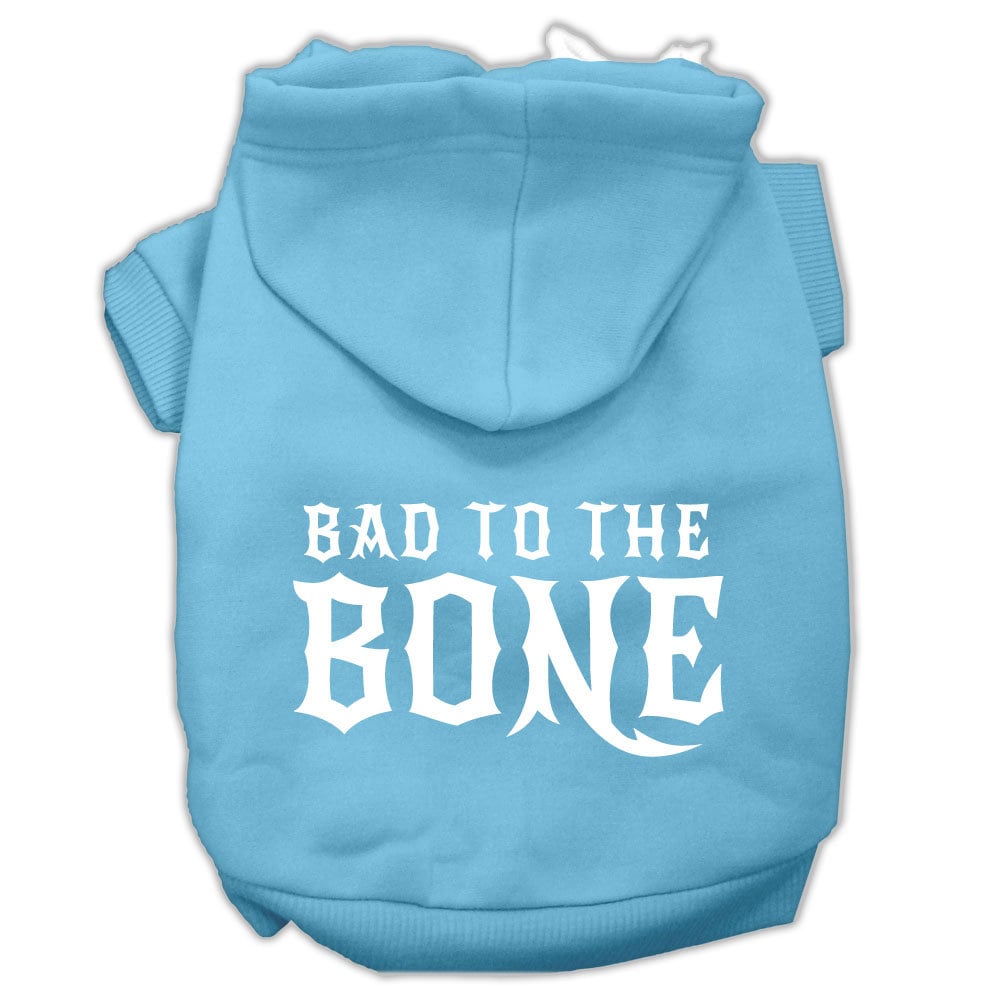 Pet Hoodie "Bad To The Bone"