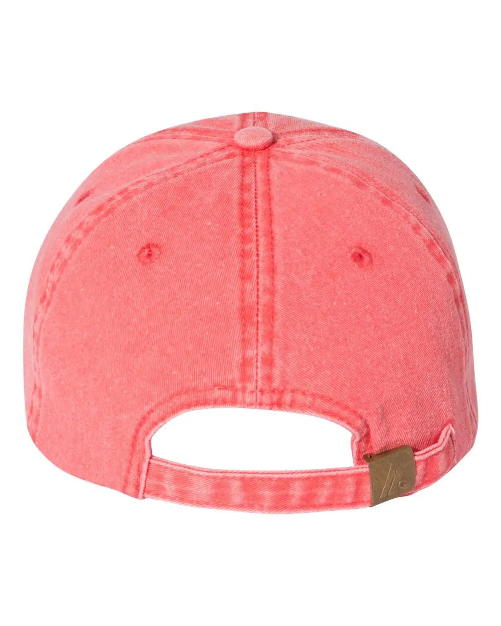 Dog Mom leather patch hat - coral, aqua trucker baseball cap