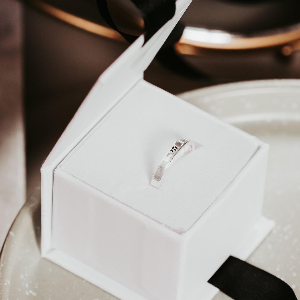 Vote Dainty Ring: Sterling Silver or Gold Plated